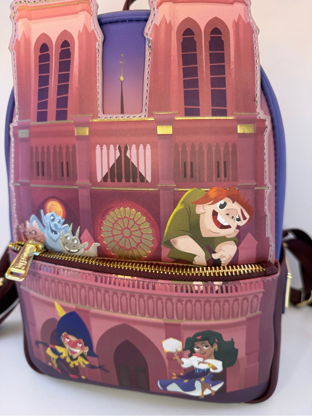 Loungefly NWT Hunchback of Notre Dame Esmeralda Mini Backpack